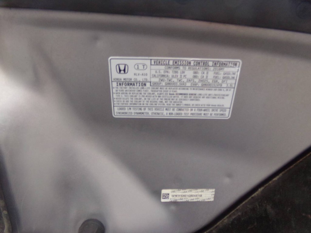 2016 Honda Pilot Image 46