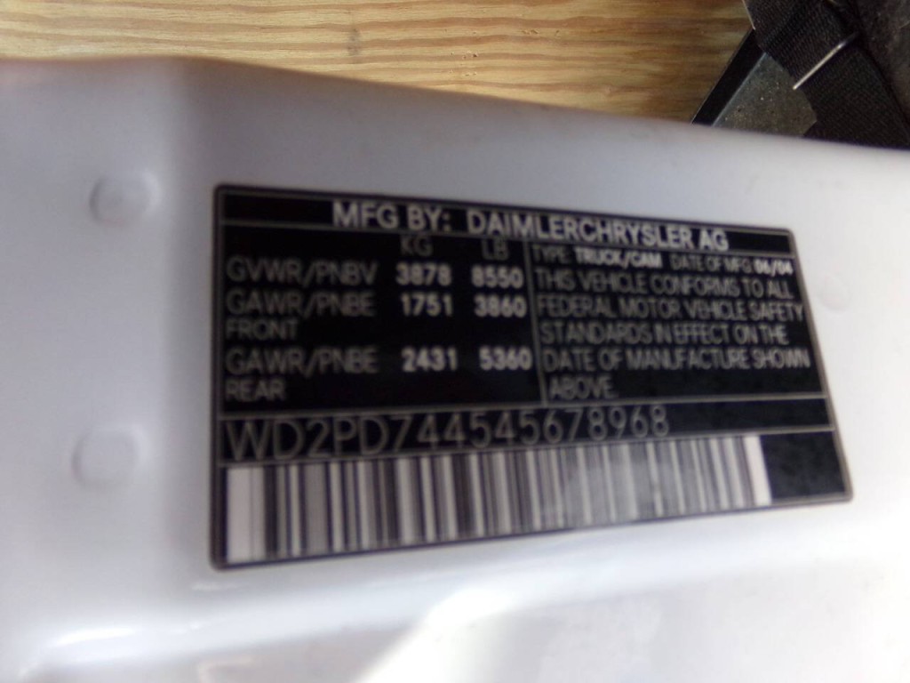 2004 Dodge Sprinter Image 48