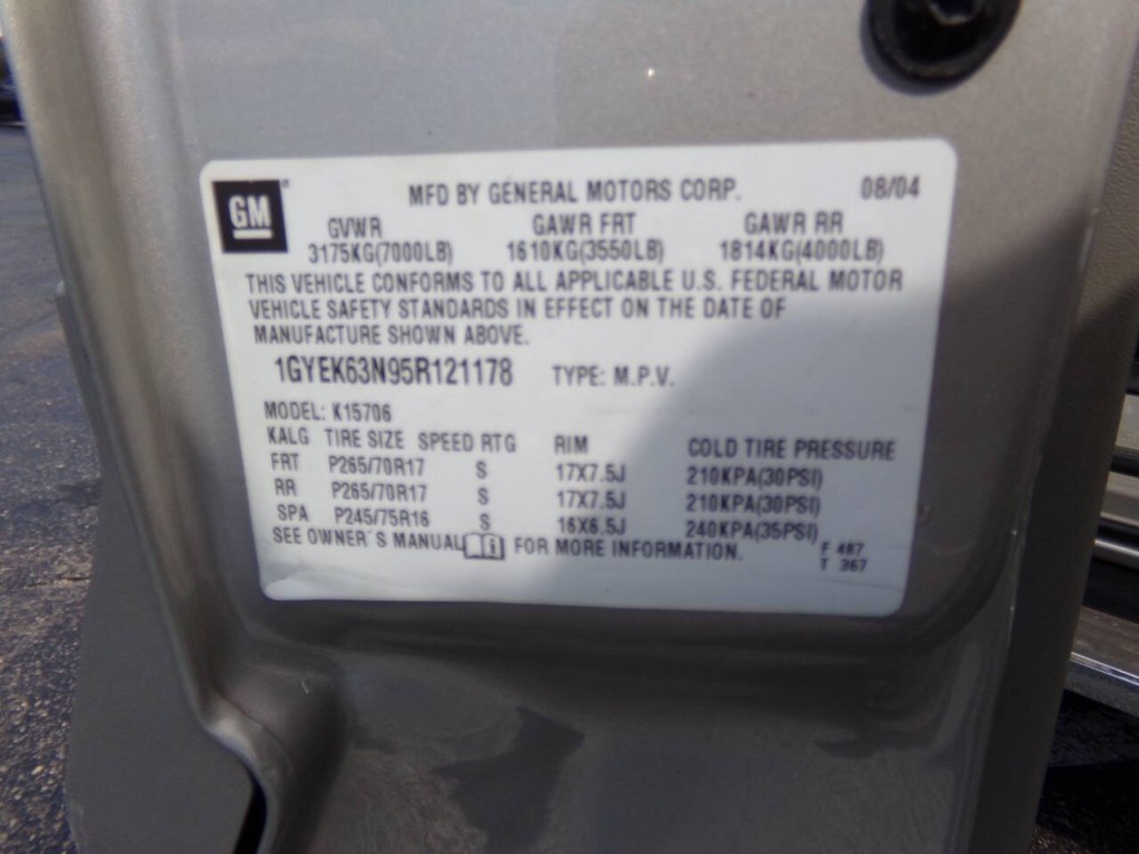 2005 Cadillac Escalade Image 64