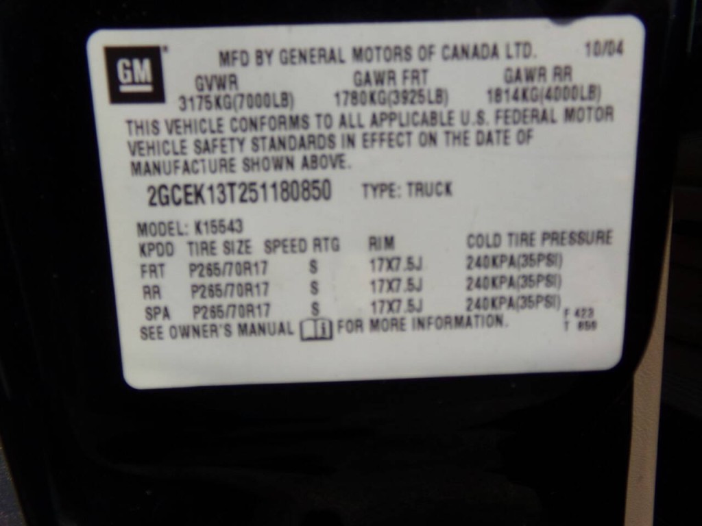 2005 Chevrolet Silverado 1500 Image 58