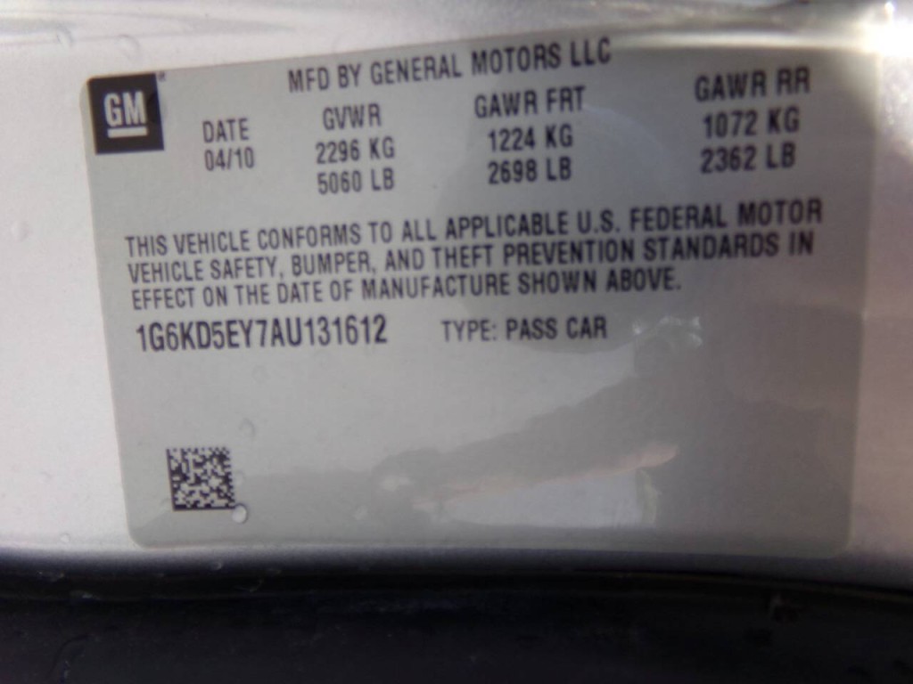 2010 Cadillac DTS Image 57