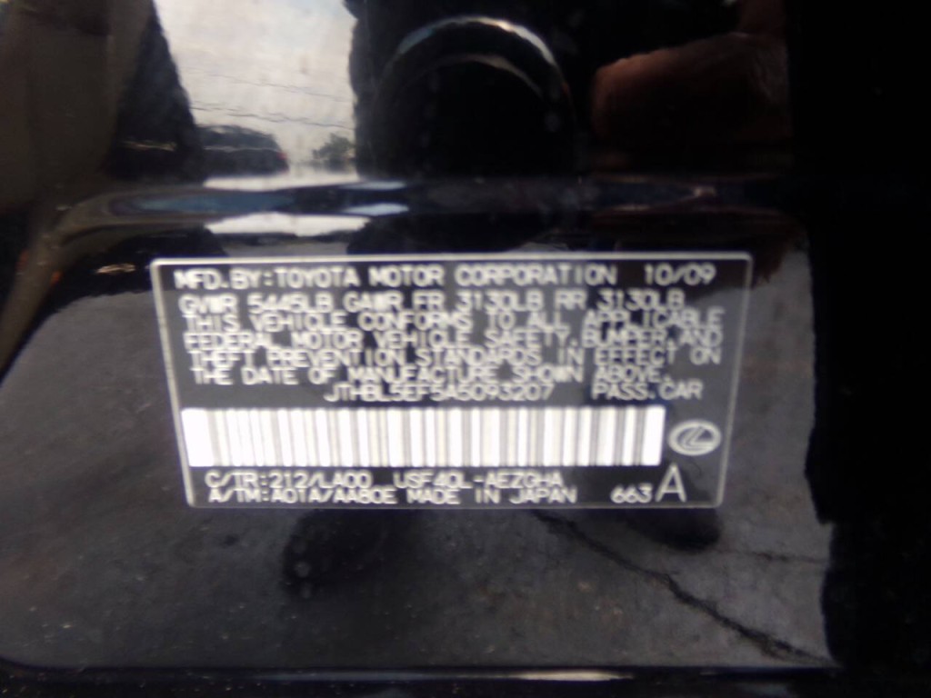 2010 Lexus LS 460 Image 50