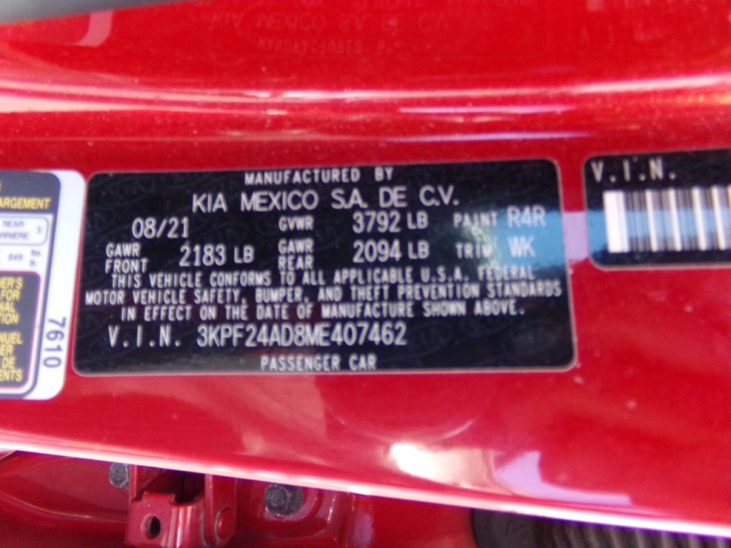 2021 Kia Forte Image 52