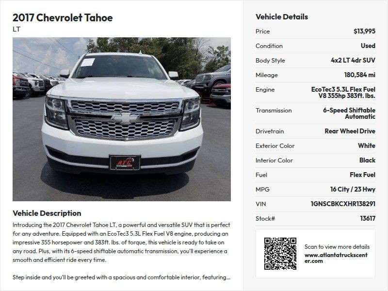 2017 Chevrolet Tahoe Image 26