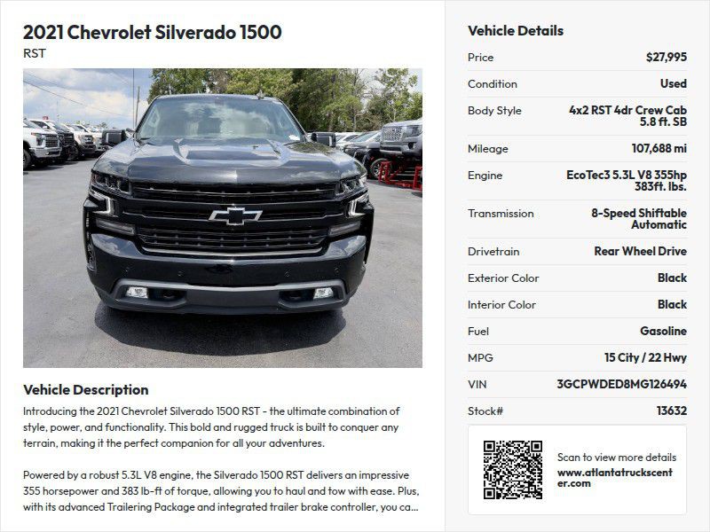 2021 Chevrolet Silverado 1500 Image 23