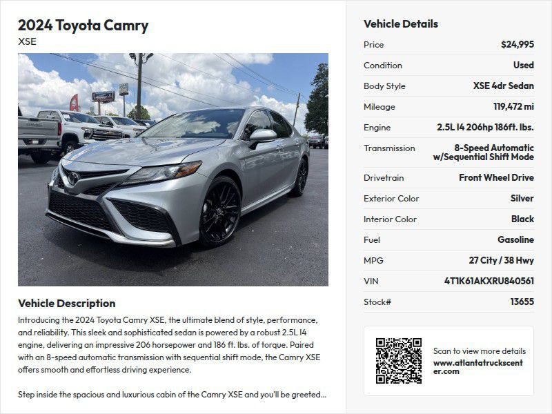 2024 Toyota Camry Image 21