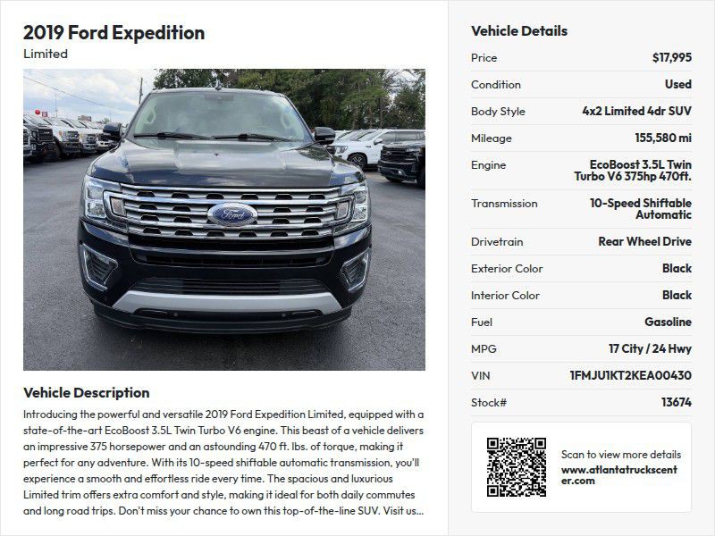 2019 Ford Expedition Image 10