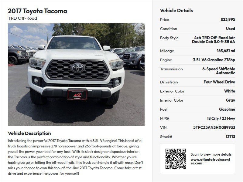 2017 Toyota Tacoma Image 23