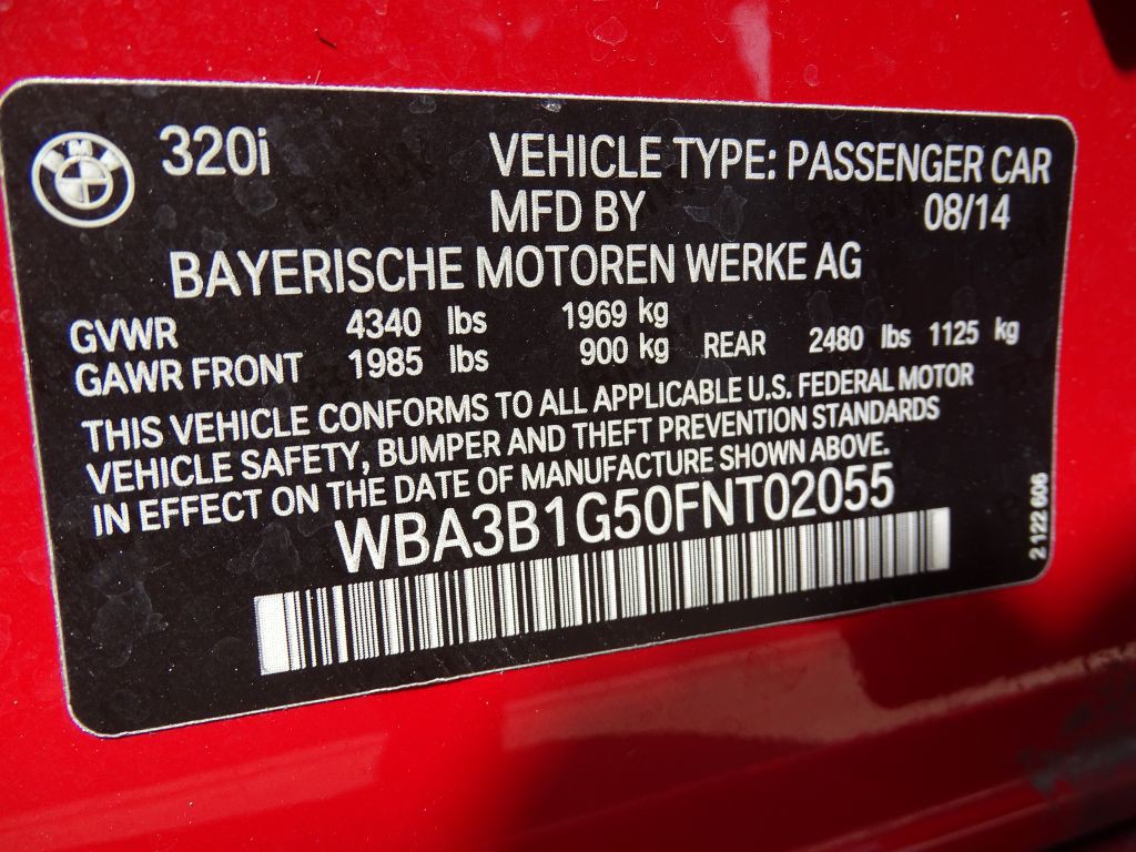 2015 BMW 3 Series Image 19