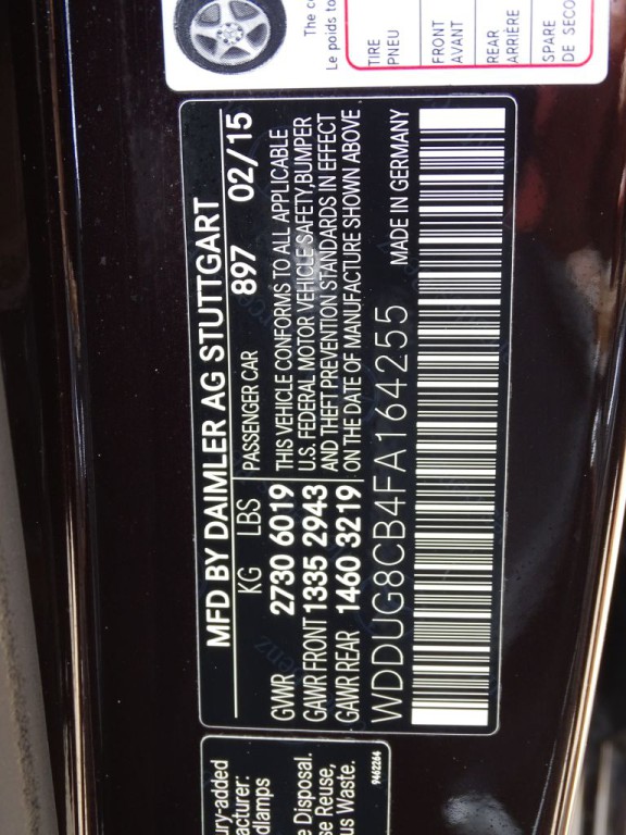 2015 Mercedes-Benz S-Class Image 21