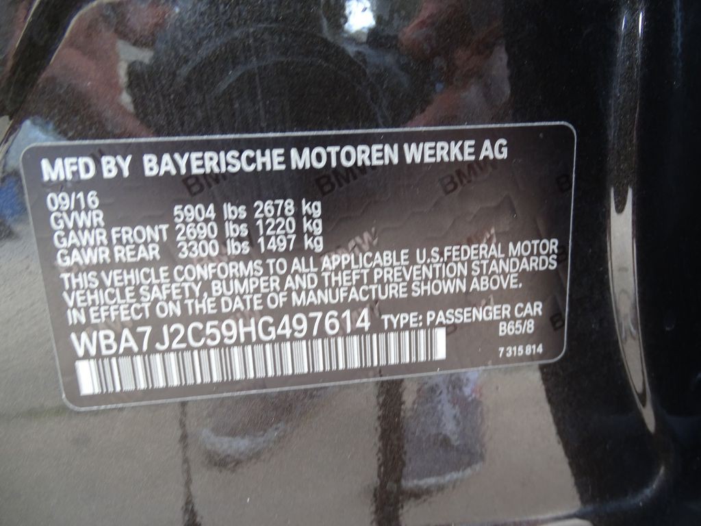 2017 BMW 7 Series Image 11