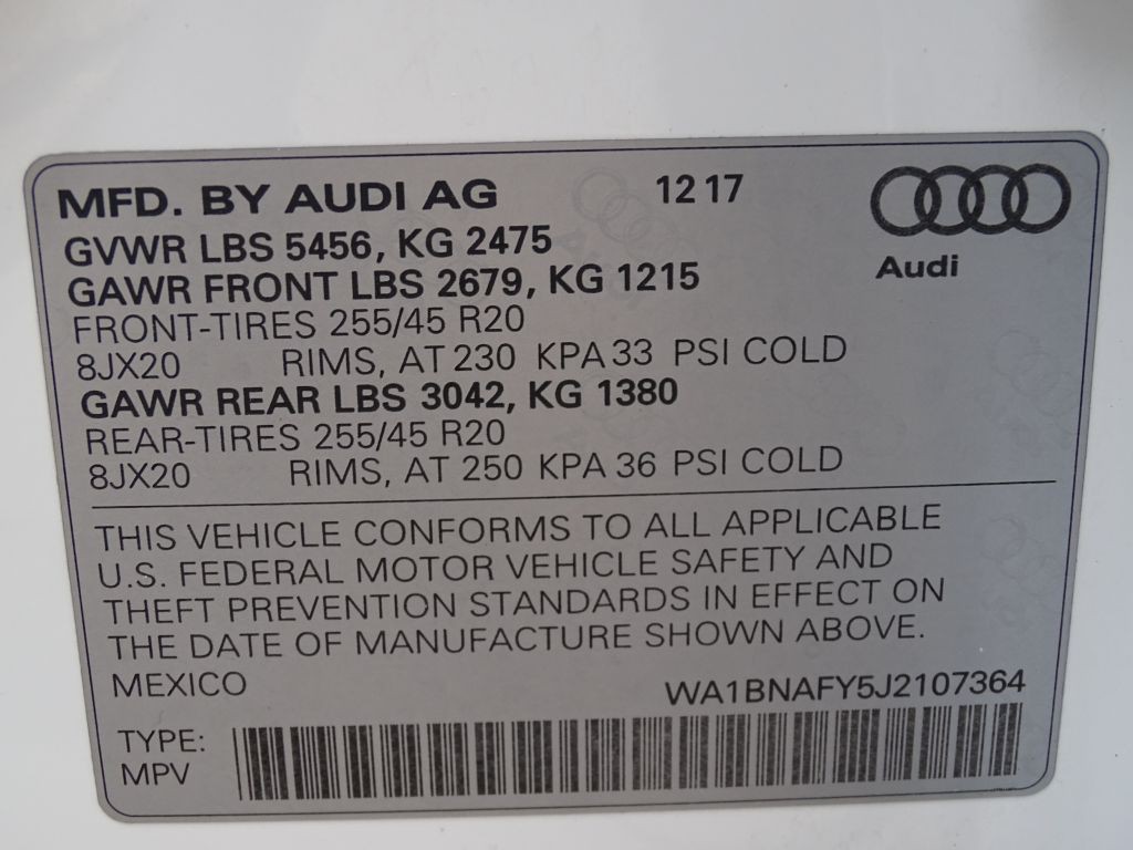 2018 Audi Q5 Image 23