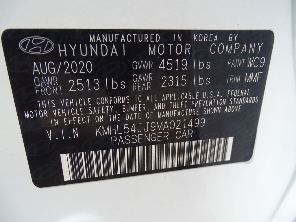 2021 Hyundai Sonata Image 20
