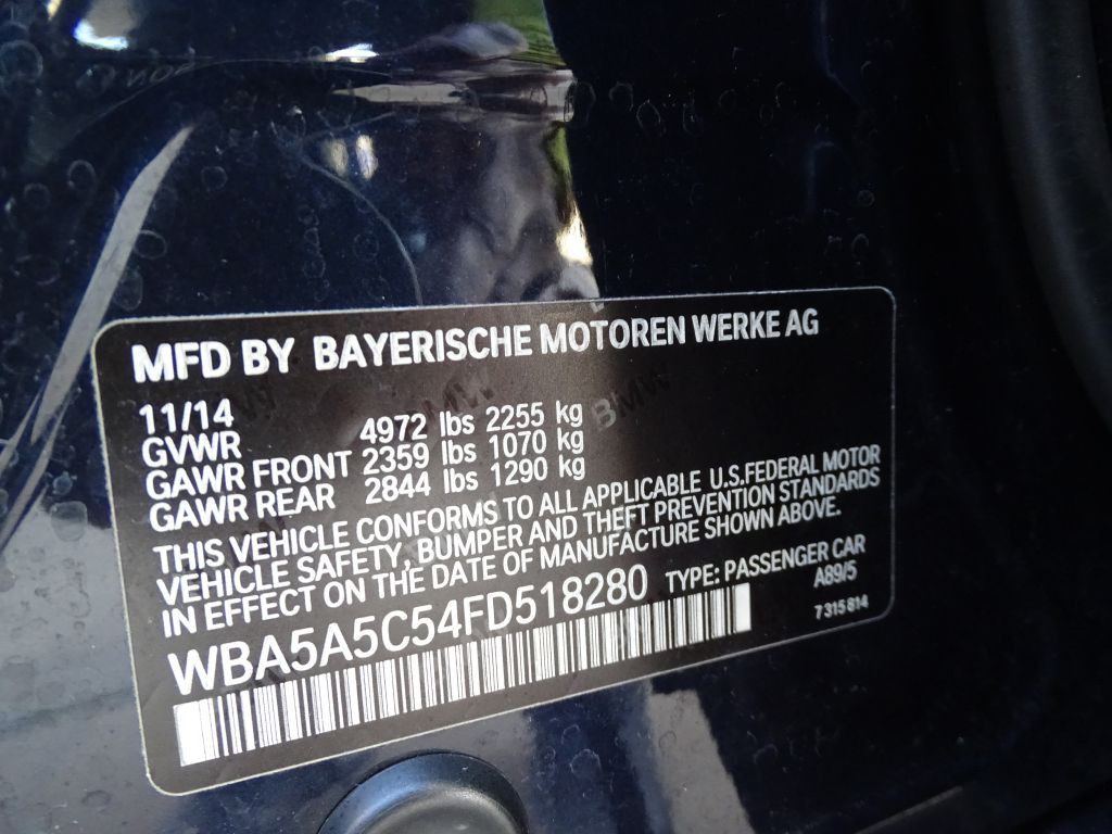 2015 BMW 5 Series Image 21