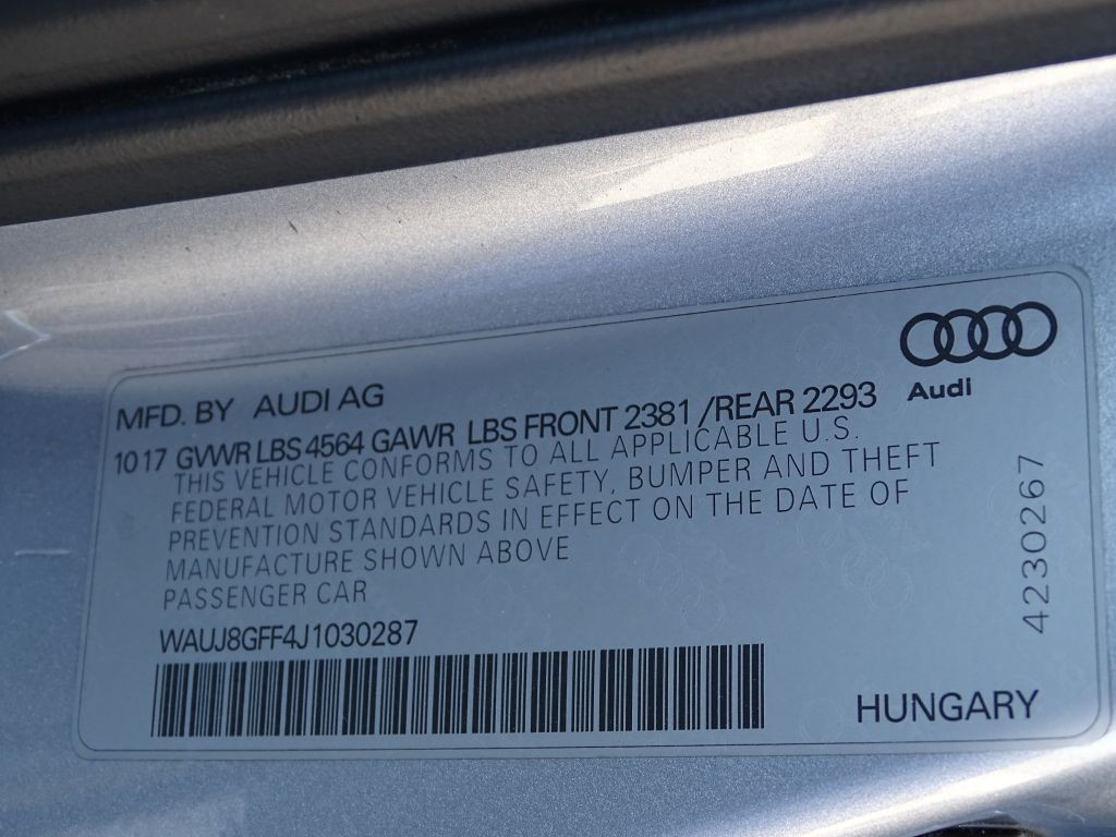 2018 Audi A3 Image 18