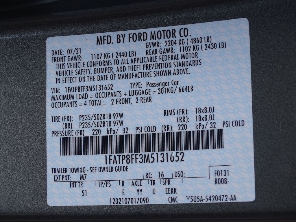 2021 Ford Mustang Image 27