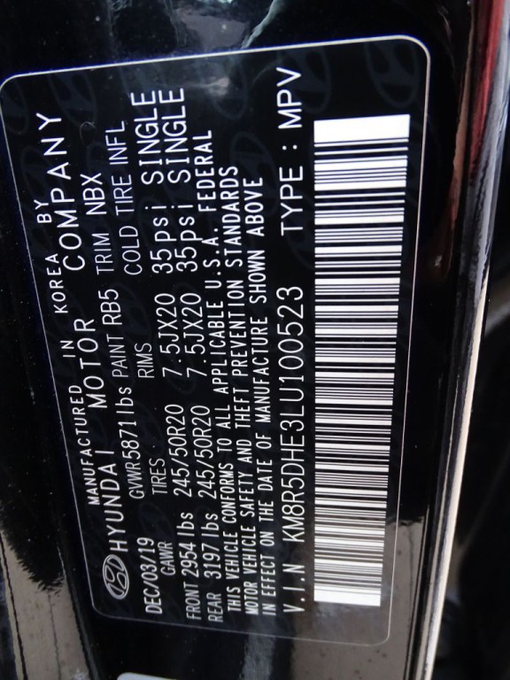 2020 Hyundai Palisade Image 28