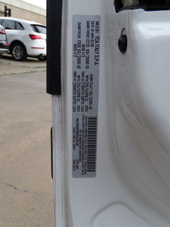 2019 RAM Promaster Image 17