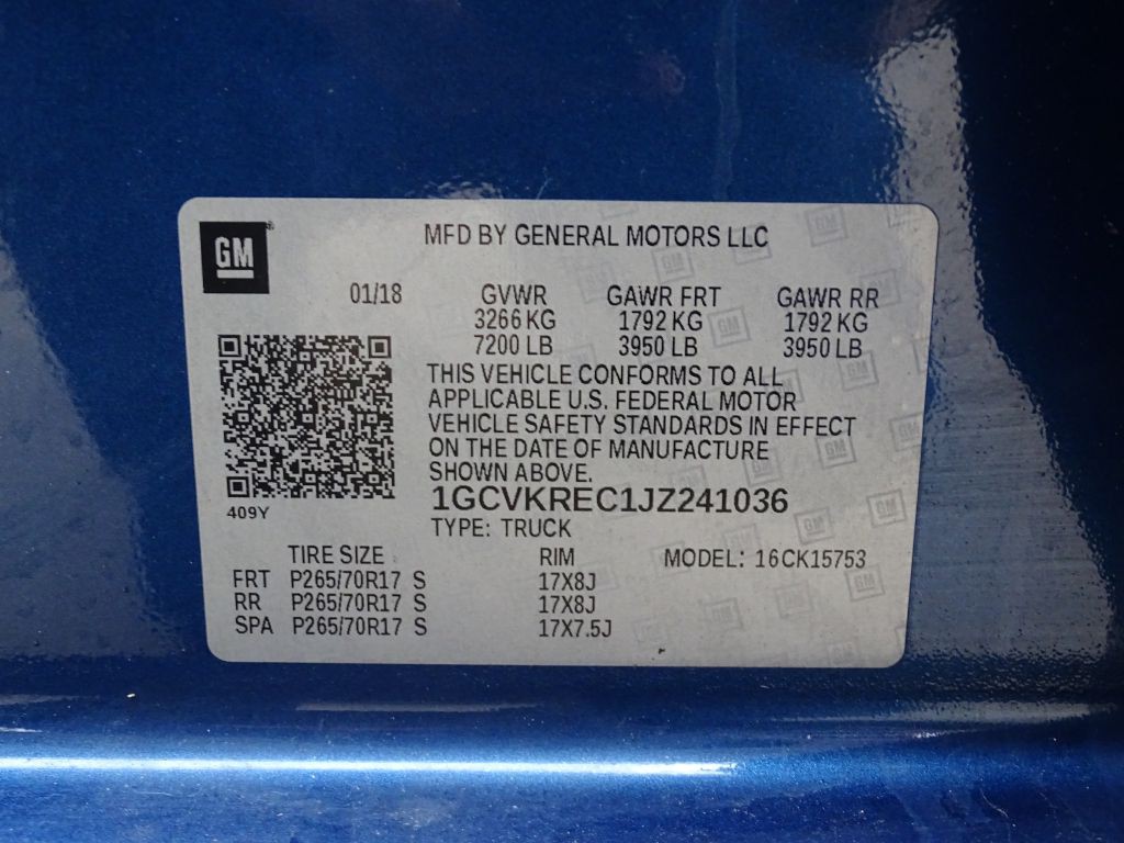 2018 Chevrolet Silverado 1500 Image 16