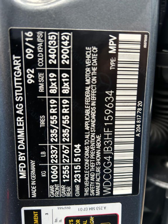 2017 Mercedes-Benz GLC-Class Image 16