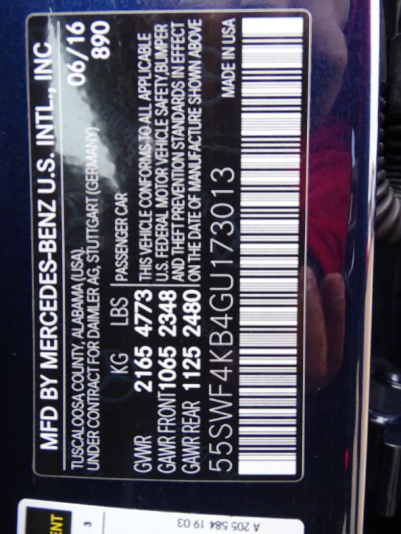 2016 Mercedes-Benz C-Class Image 15