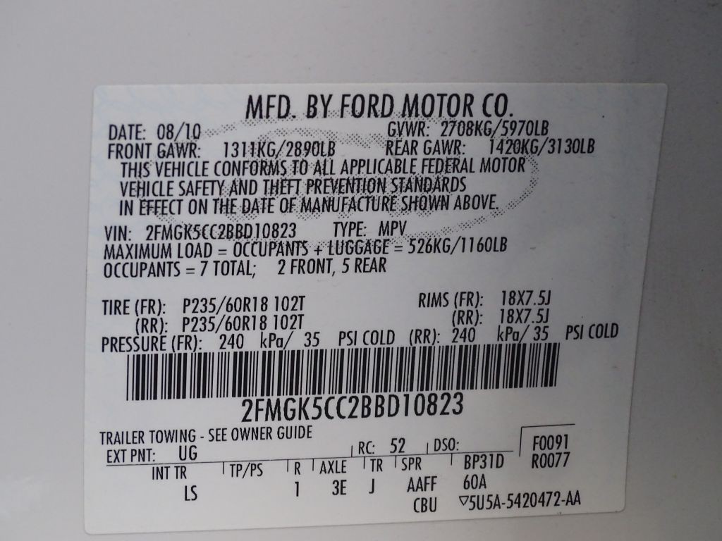 2011 Ford Flex Image 16