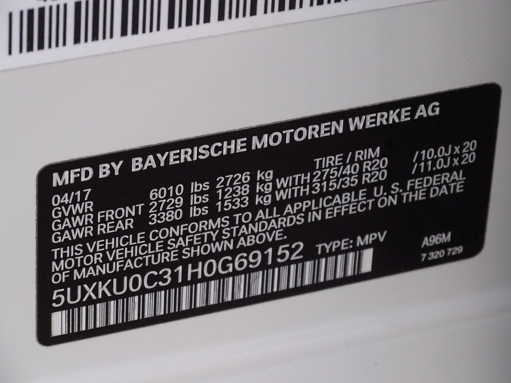 2017 BMW X6 Image 16