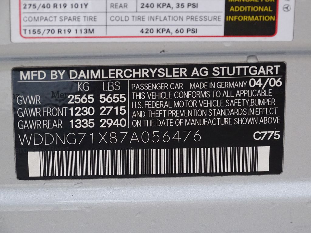 2007 Mercedes-Benz S-Class Image 14