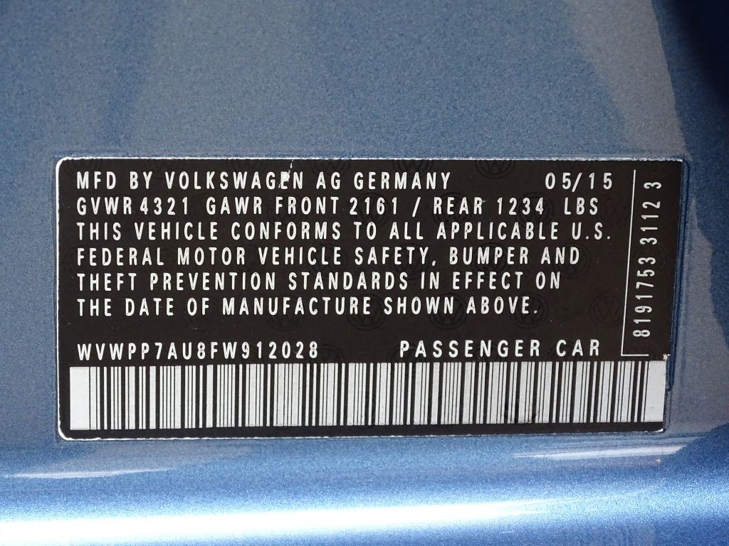 2015 Volkswagen Golf Image 15