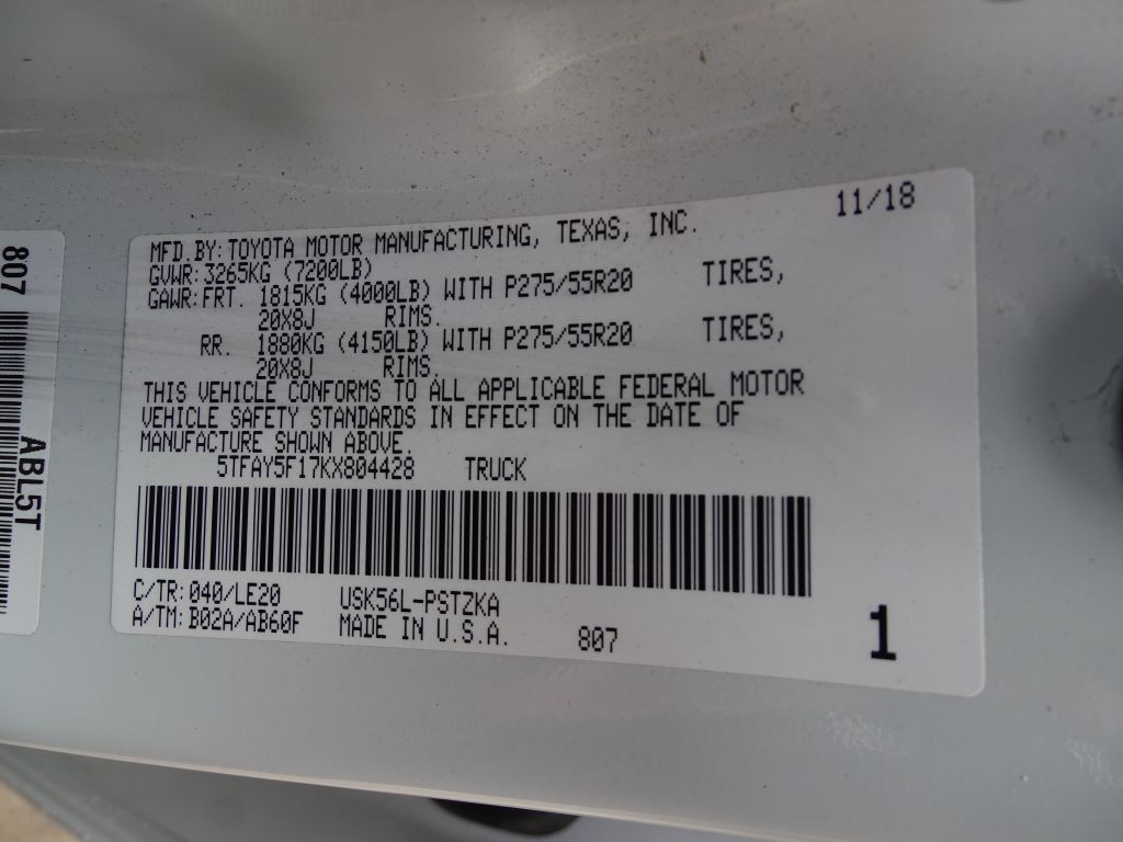 2019 Toyota Tundra Image 22