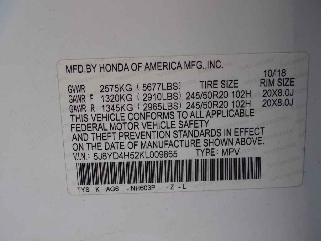 2019 Acura MDX Image 25