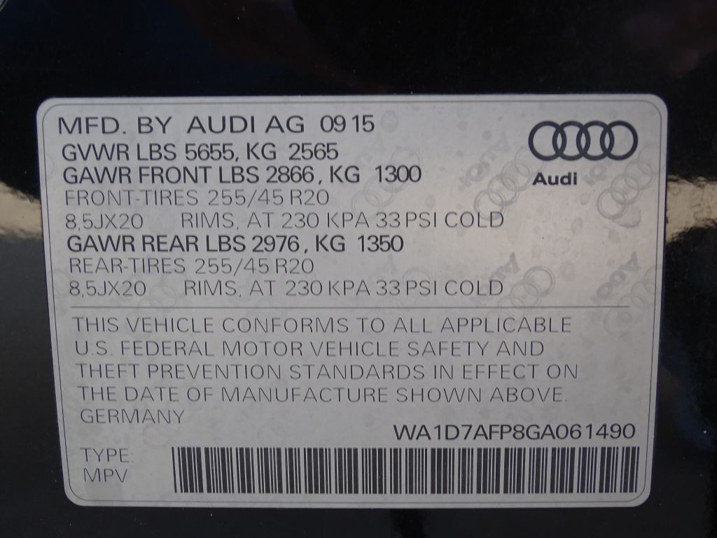 2016 Audi Q5 Image 21