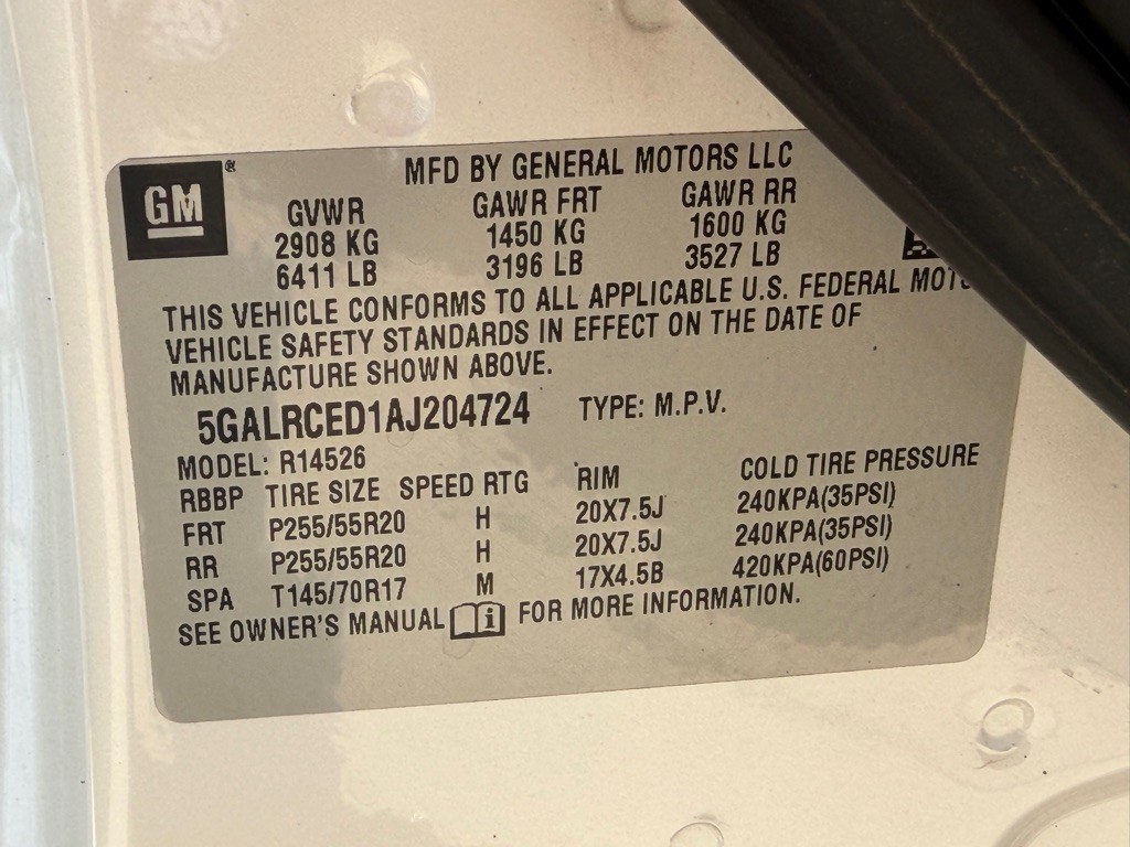 2010 Buick Enclave Image 19