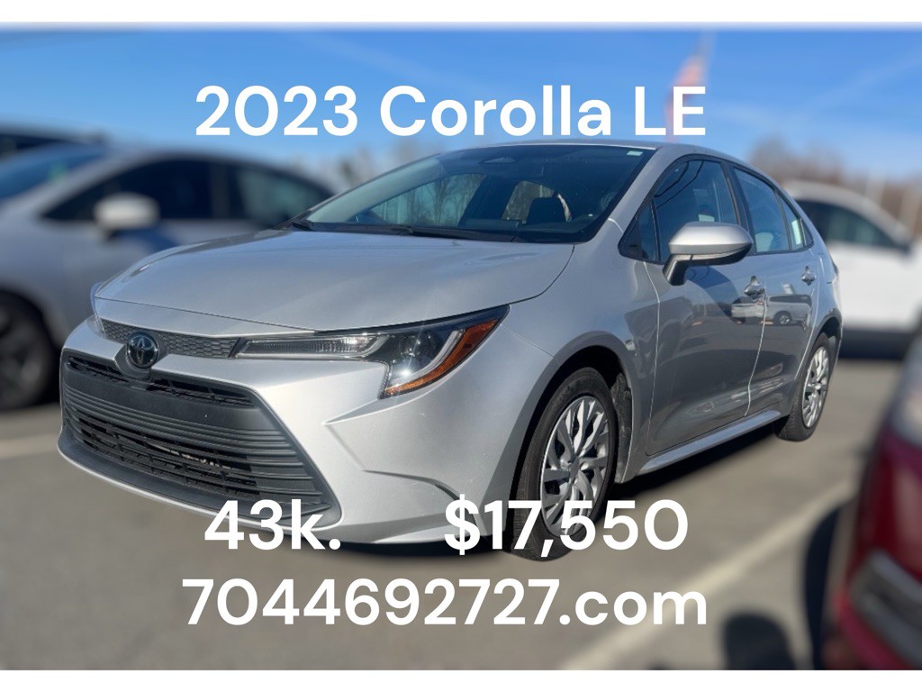 2023 Toyota Corolla Image 1
