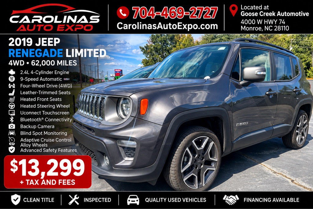 2019 Jeep Renegade Image 1