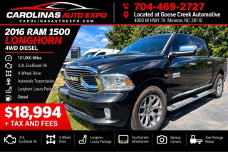 Image for 2016 RAM 1500 Longhorn ID: 7598876