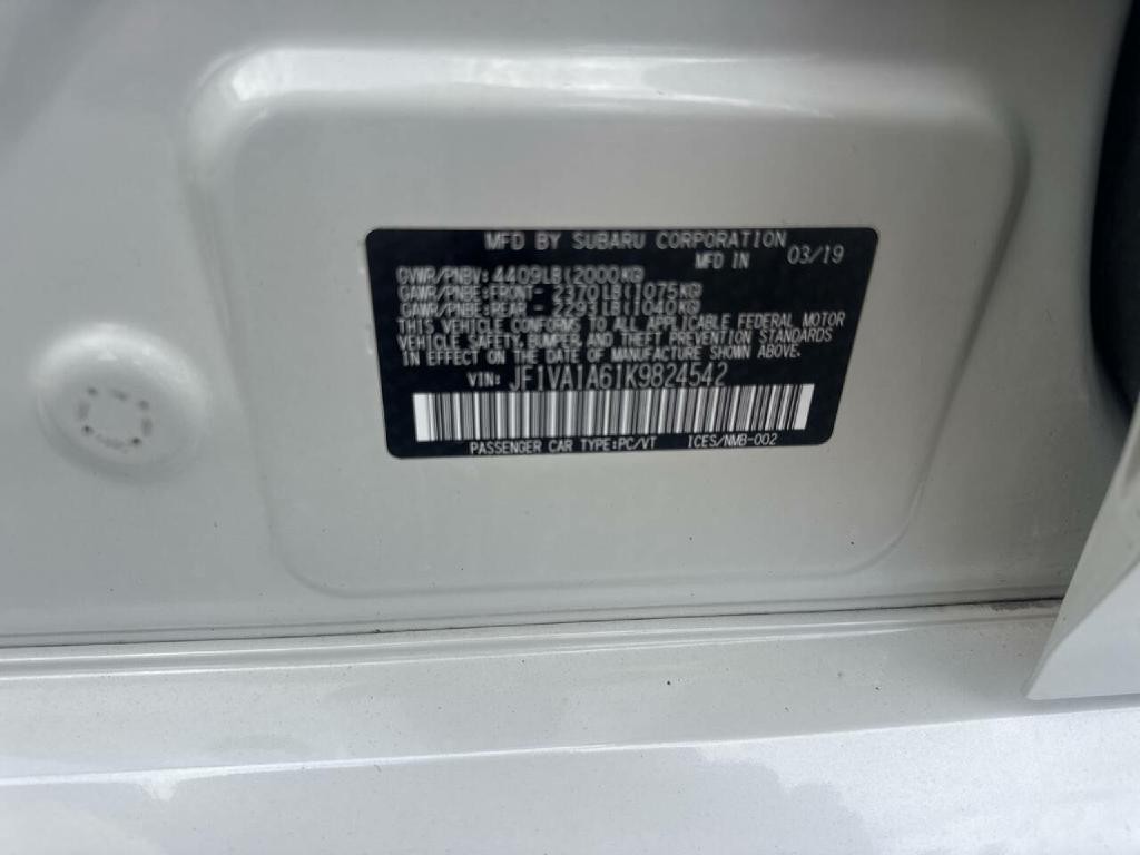 2019 Subaru WRX Image 15