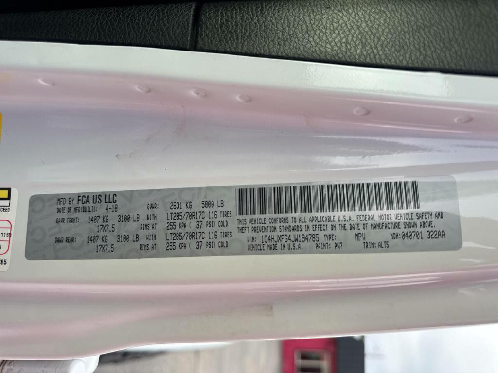 2018 Jeep Wrangler Unlimited Image 16