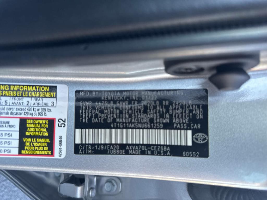 2022 Toyota Camry Image 15