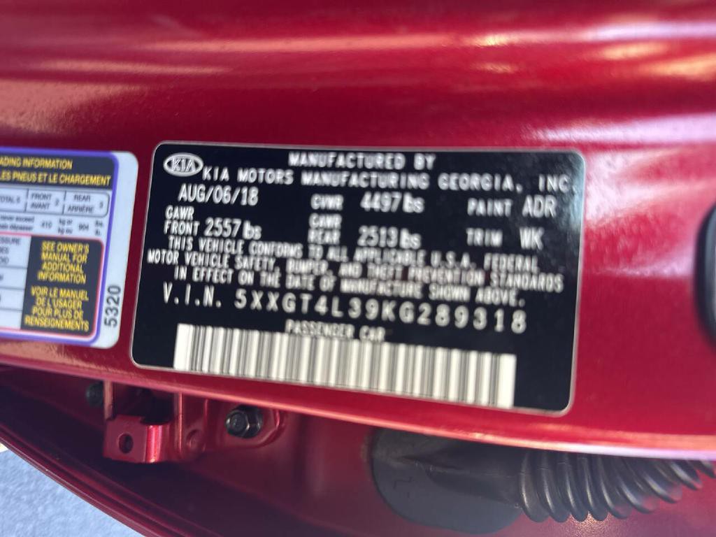 2019 Kia Optima Image 17