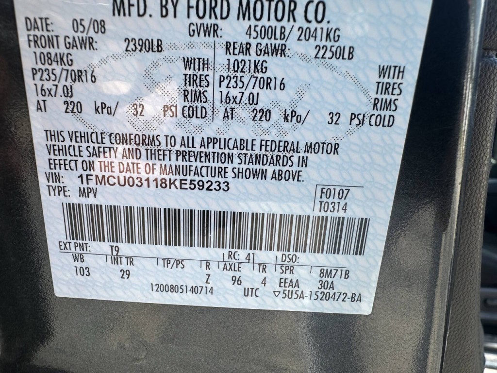2008 Ford Escape Image 26
