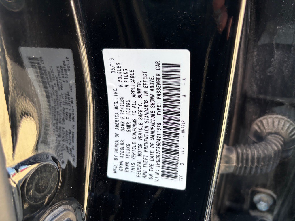 2016 Honda Accord Image 22