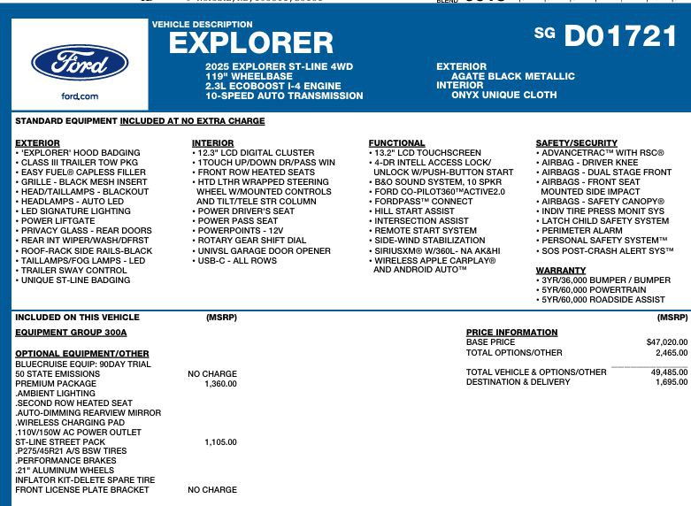 2025 Ford Explorer Image 10