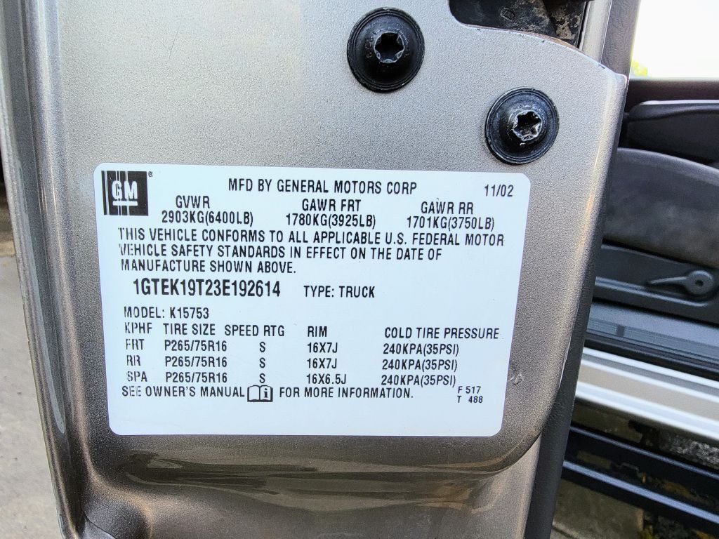 2003 GMC Sierra Image 56