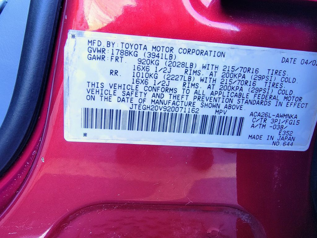 2002 Toyota Rav4 Image 32