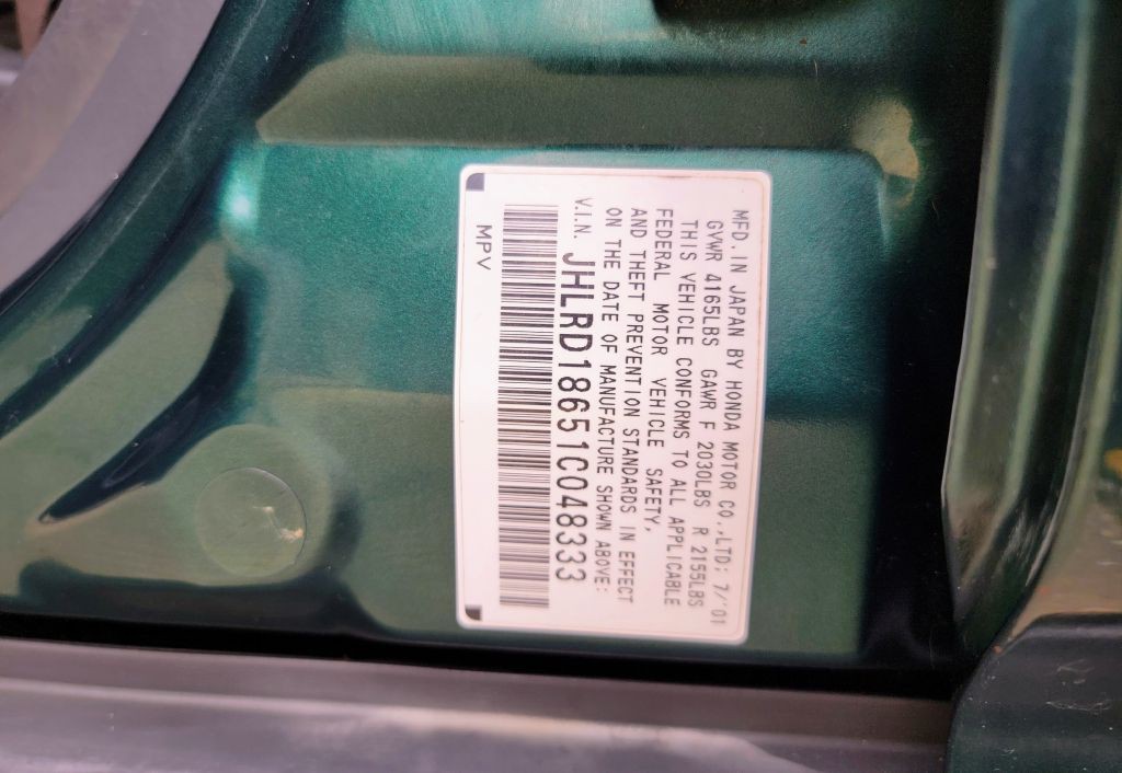 2001 Honda CR-V Image 39