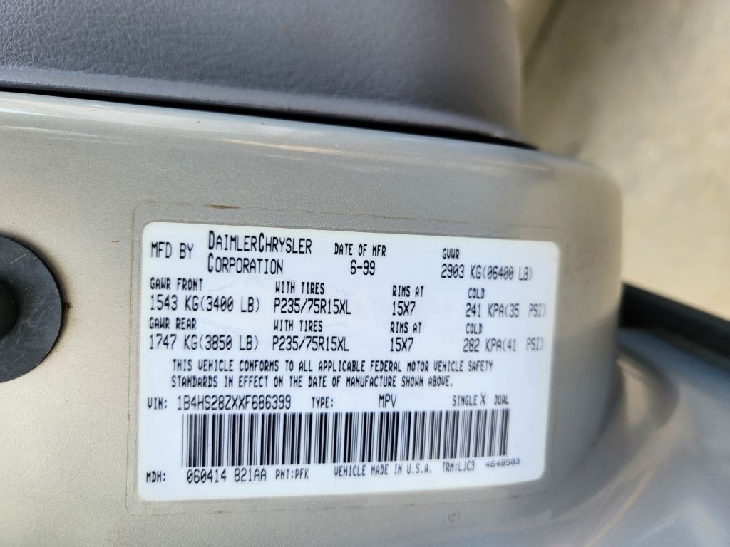 1999 Dodge Durango Image 47