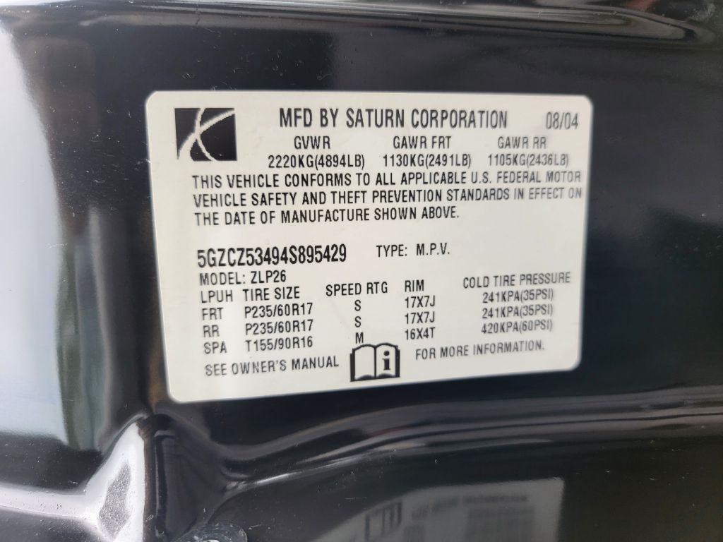 2004 Saturn Vue Image 39