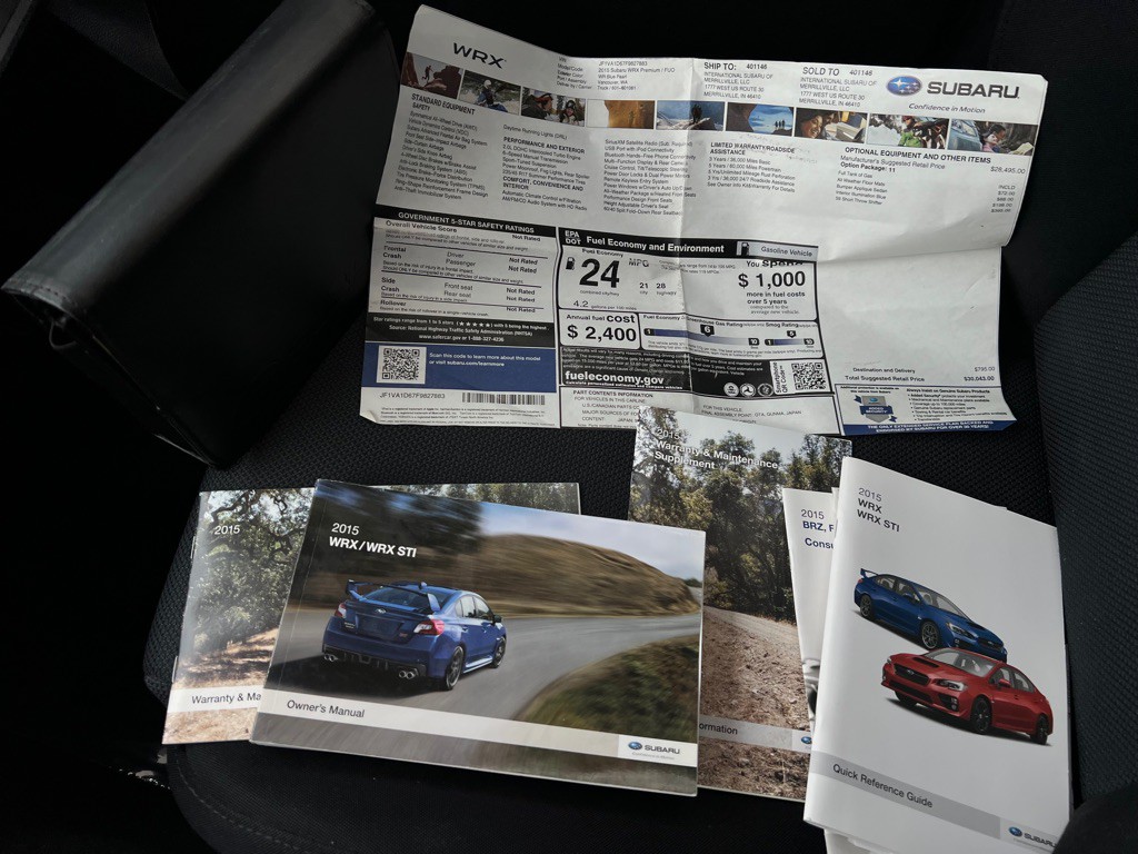 2015 Subaru WRX Image 51