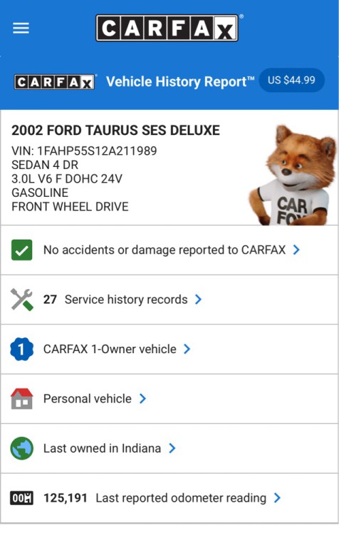 2002 Ford Taurus Image 36